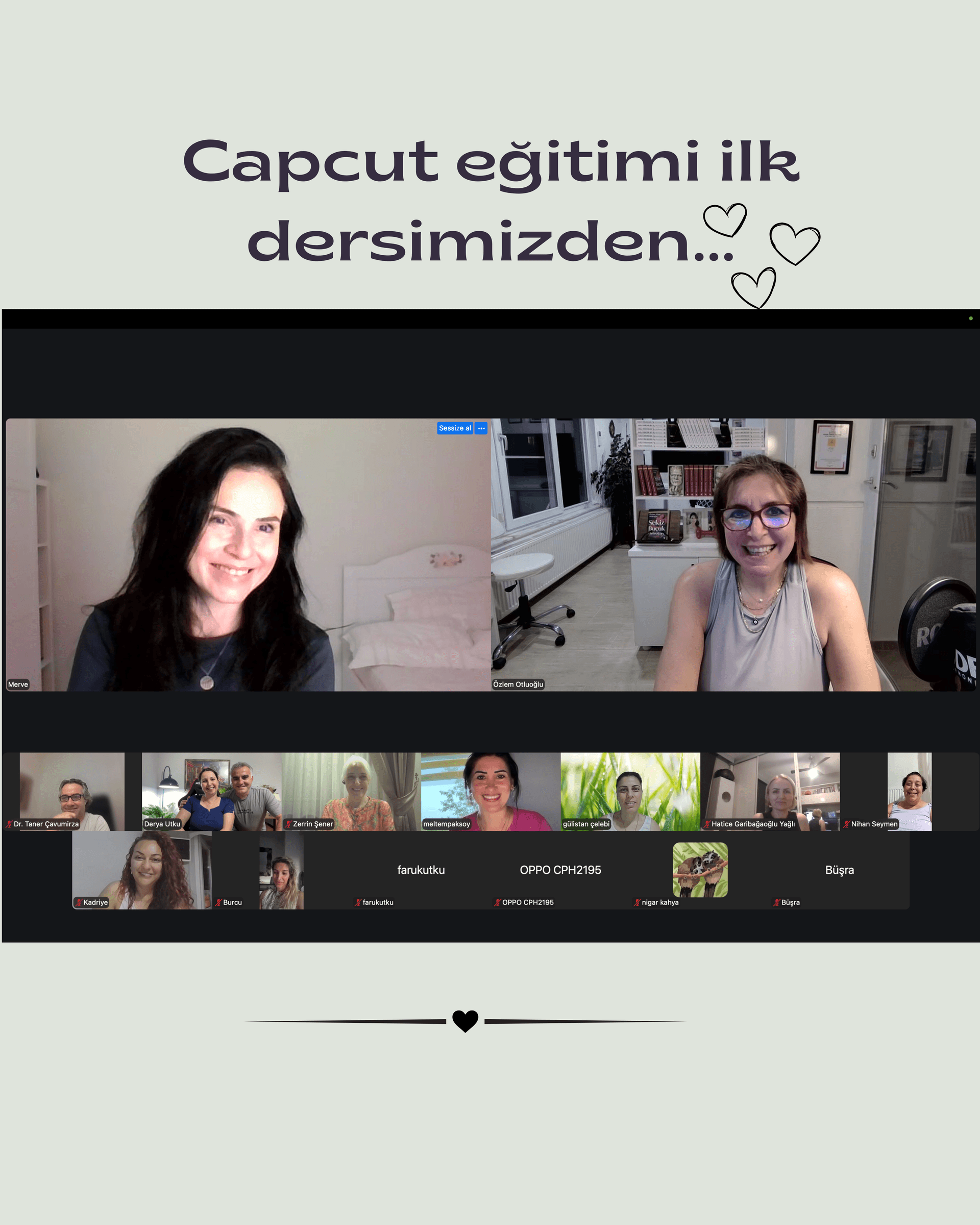 CoderiApp eğitim oturumu