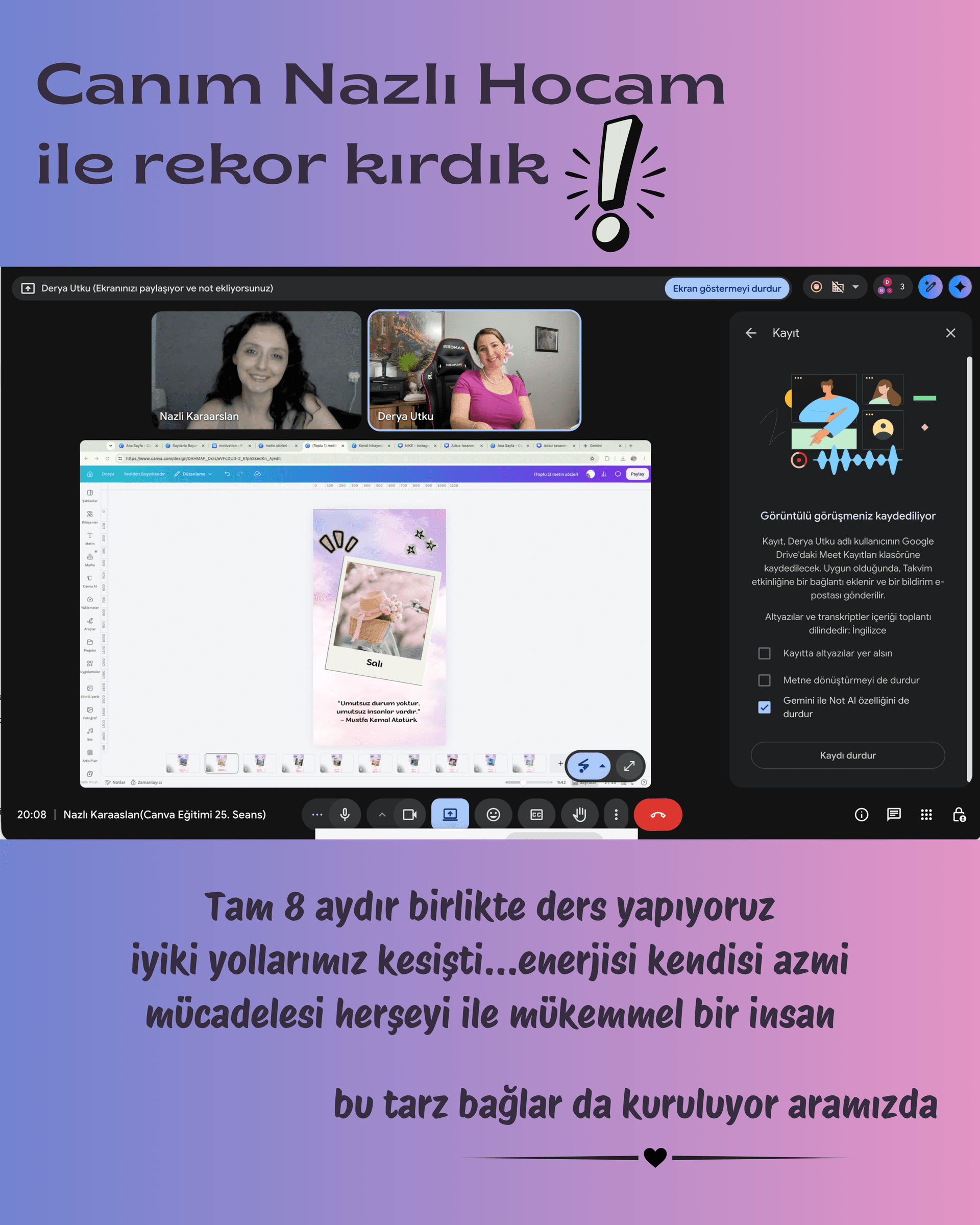 CoderiApp eğitim oturumu